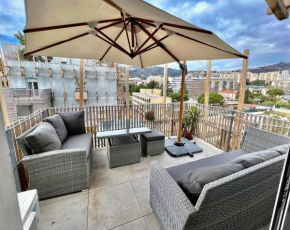 Aparthotel Riviera - Superbe 3 pièces avec terrasse plein sud et parking- La Terrasse du Jardin du Ray